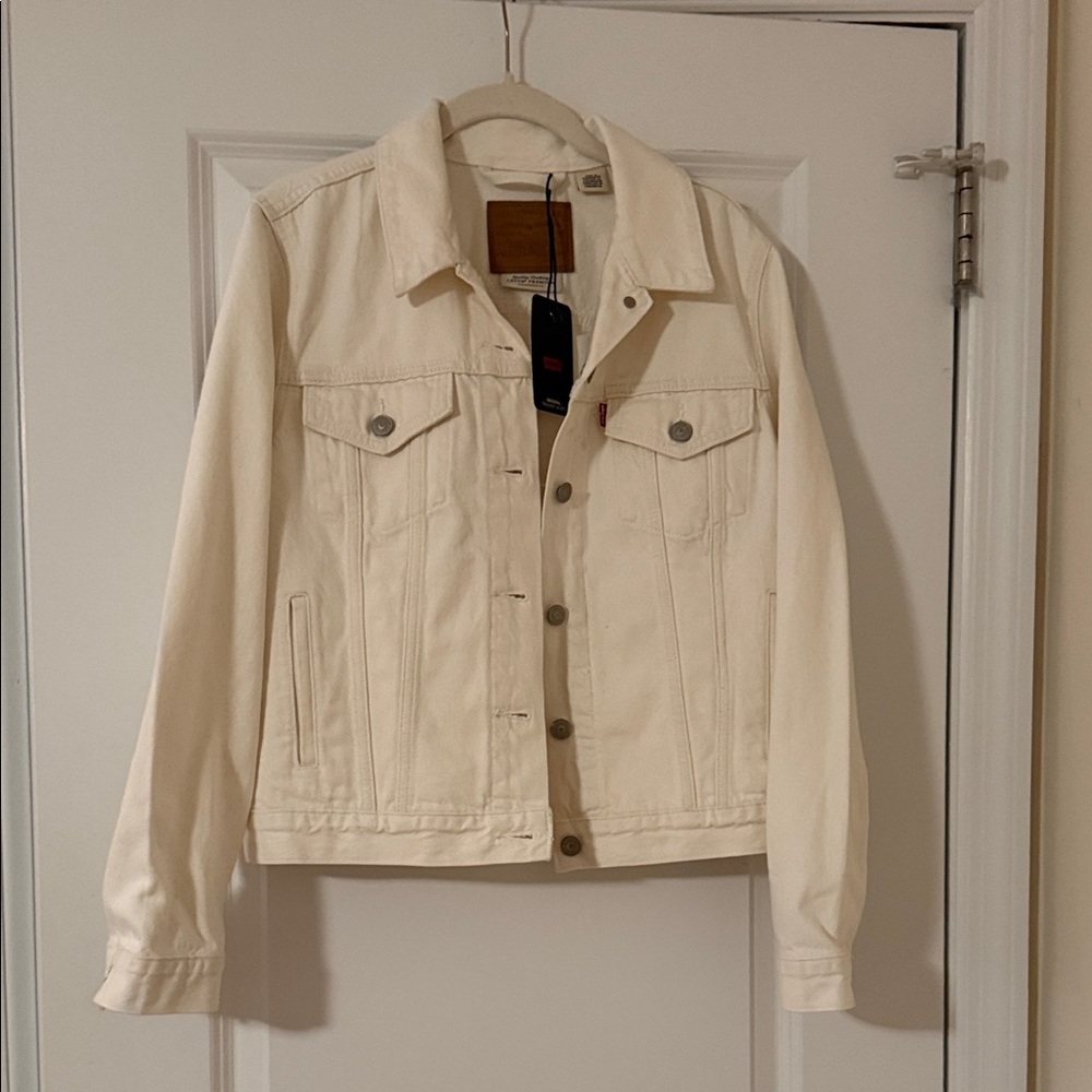 Levi's Cream Jean Jacket